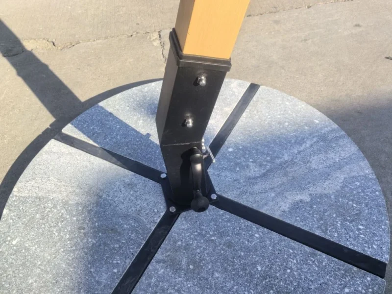 Aurinkovarjo sivutangolla NORDIFY CAPRI SA 5